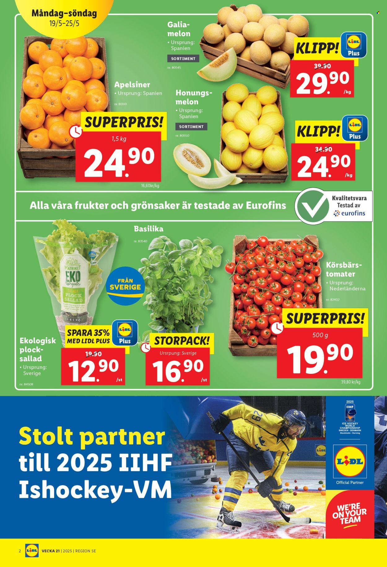 Lidl reklamblad - 19/5 2025 - 25/5 2025. Sida 2