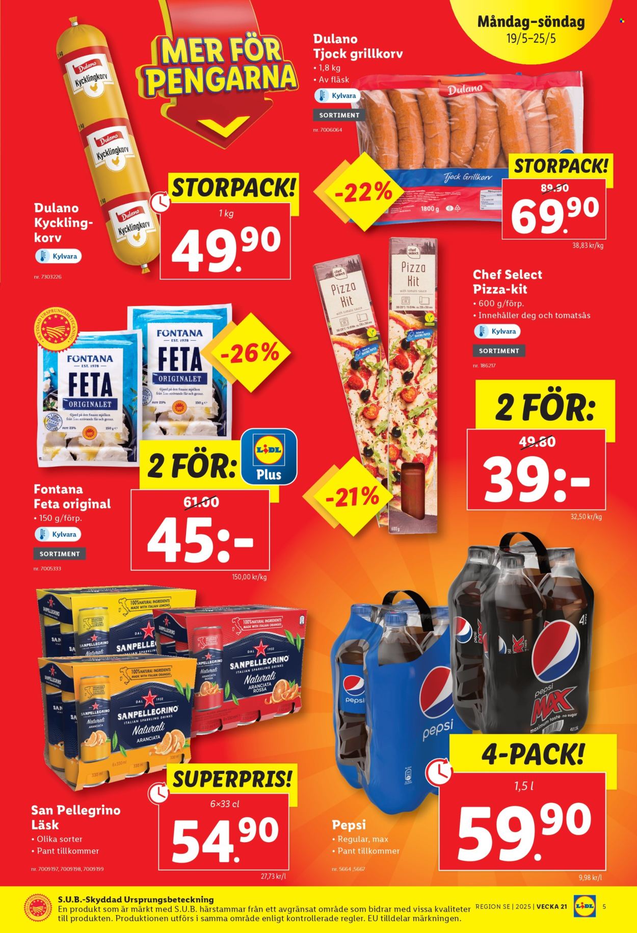 Lidl reklamblad - 19/5 2025 - 25/5 2025. Sida 5