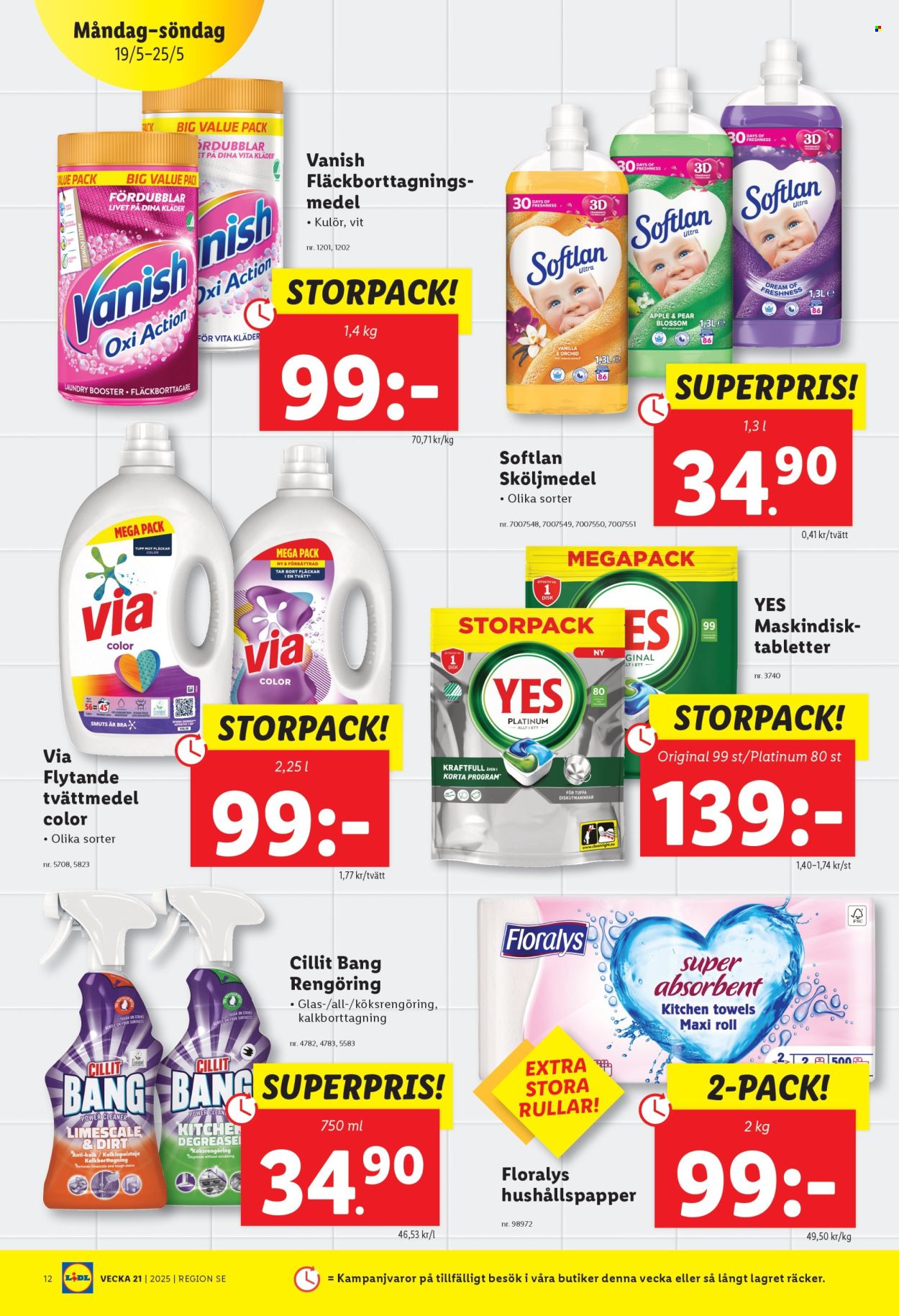 Lidl reklamblad - 19/5 2025 - 25/5 2025. Sida 14
