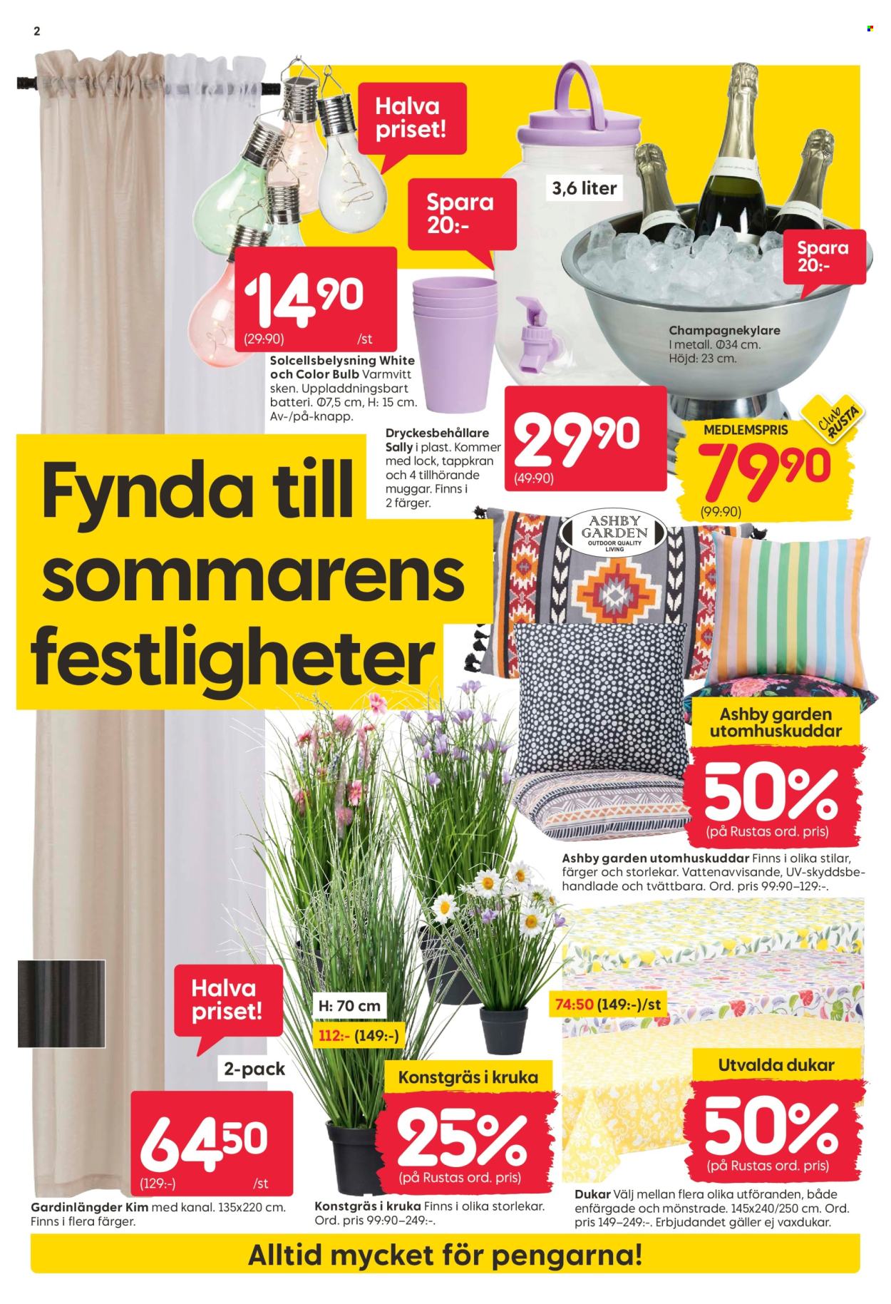 Rusta reklamblad - 12/5 2025 - 18/5 2025. Sida 2