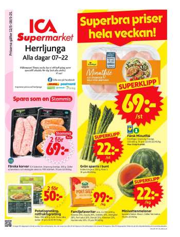 ICA reklamblad - 12/5 2025 - 18/5 2025.