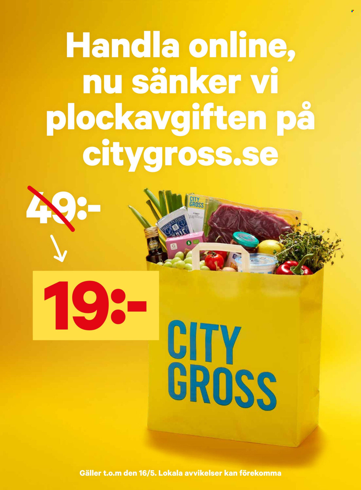City Gross reklamblad - 12/5 2025 - 18/5 2025. Sida 10