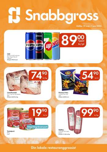 Snabbgross reklamblad - 19/5 2025 - 1/6 2025.