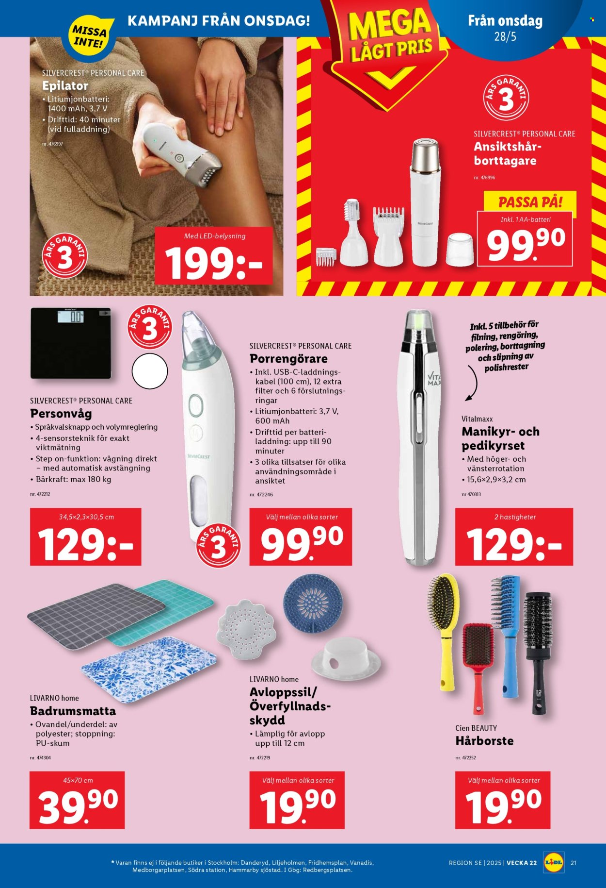 Lidl reklamblad - 26/5 2025 - 1/6 2025. Sida 24