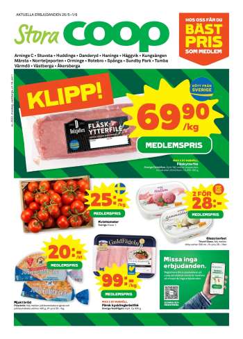 Stora Coop reklamblad - 26/5 2025 - 1/6 2025.