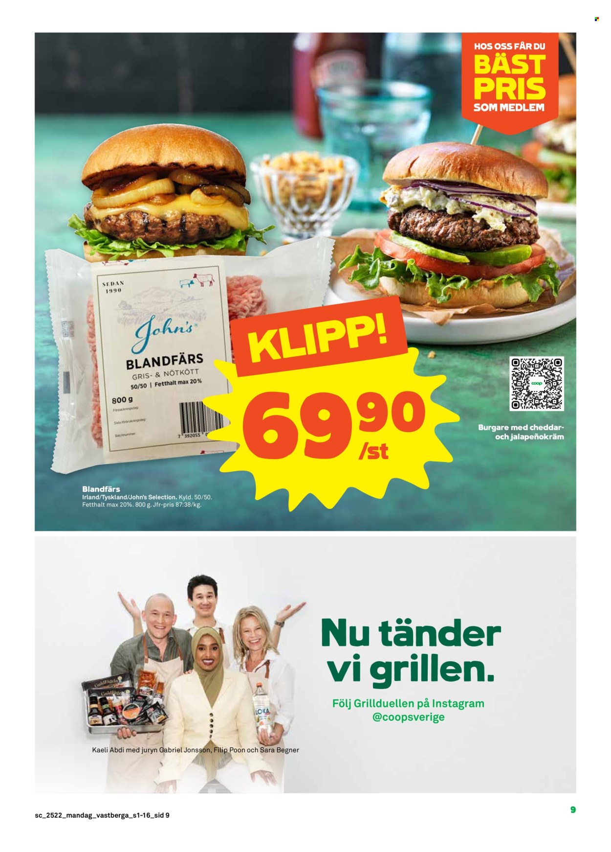 Stora Coop reklamblad - 26/5 2025 - 1/6 2025. Sida 9