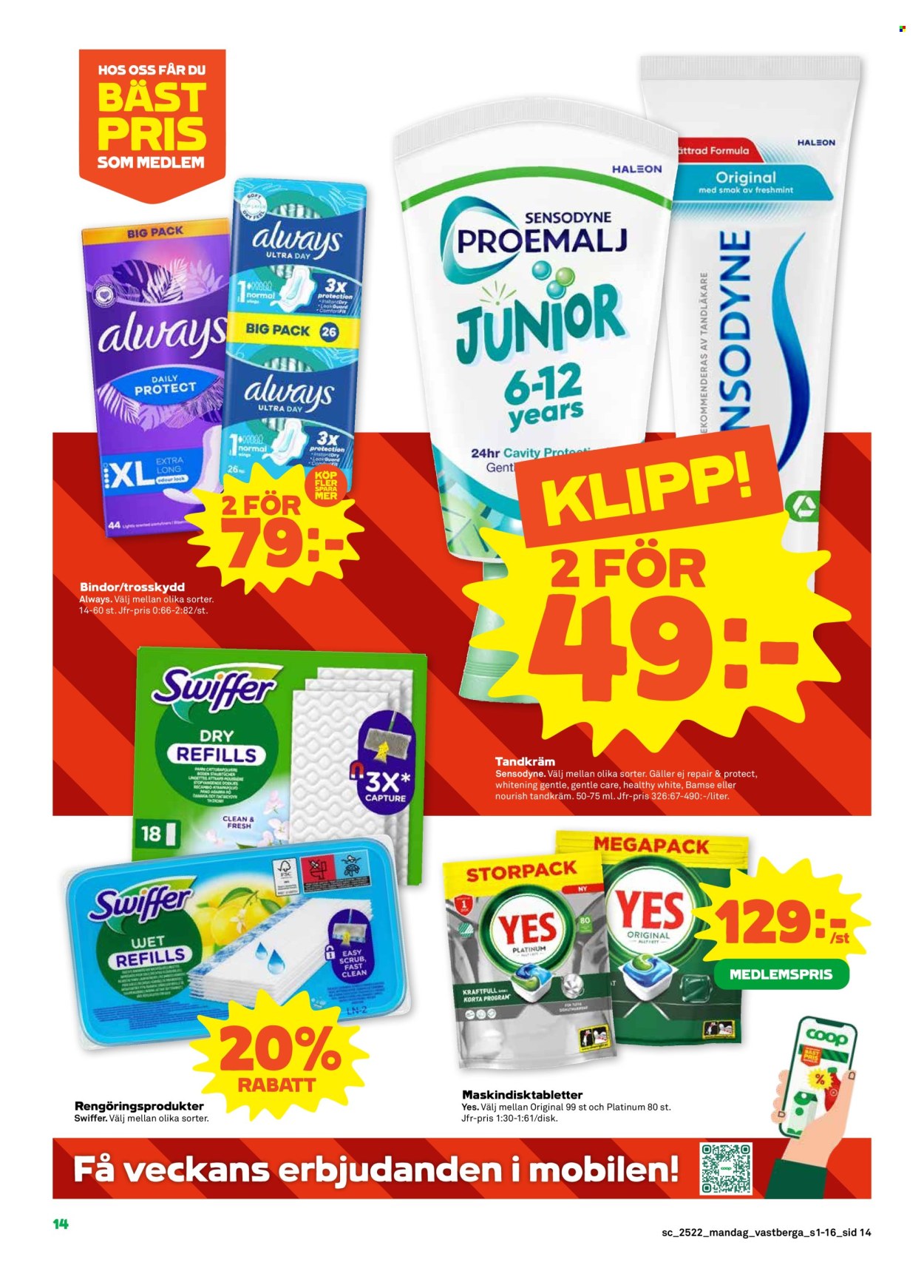 Stora Coop reklamblad - 26/5 2025 - 1/6 2025. Sida 14