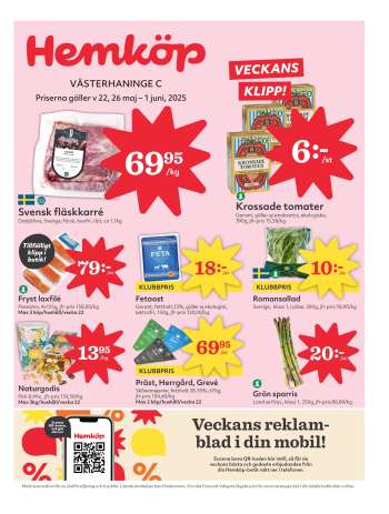 Hemköp reklamblad - 26/5 2025 - 1/6 2025.