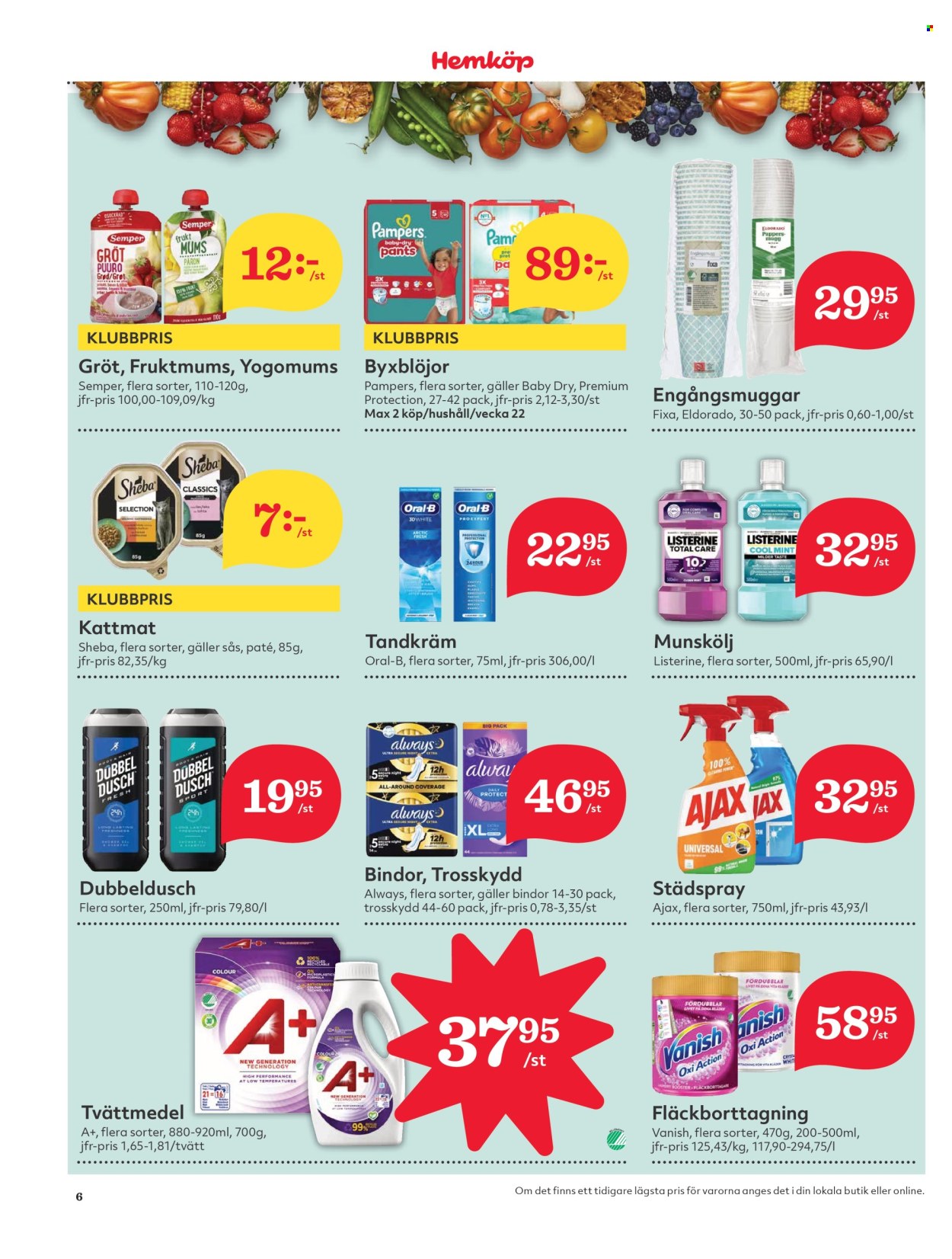 Hemköp reklamblad - 26/5 2025 - 1/6 2025. Sida 6