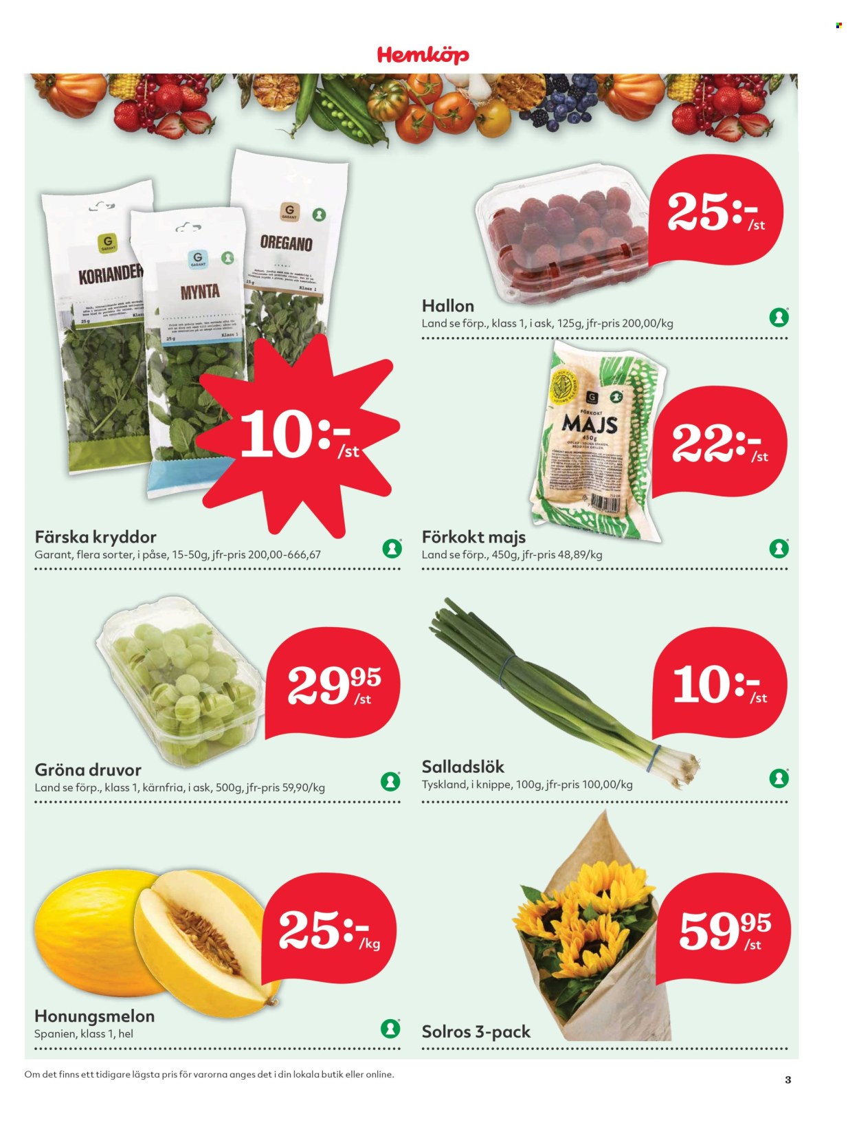 Hemköp reklamblad - 26/5 2025 - 1/6 2025. Sida 3