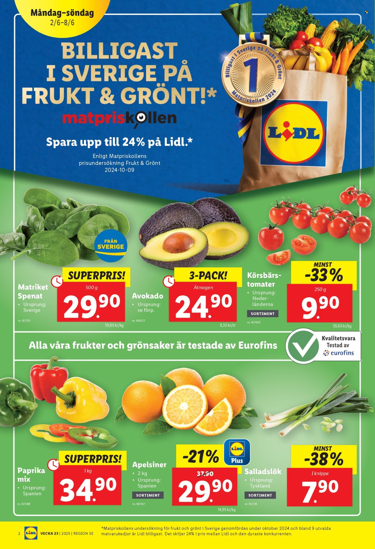 Lidl reklamblad - 2/6 2025 - 8/6 2025. Sida 2