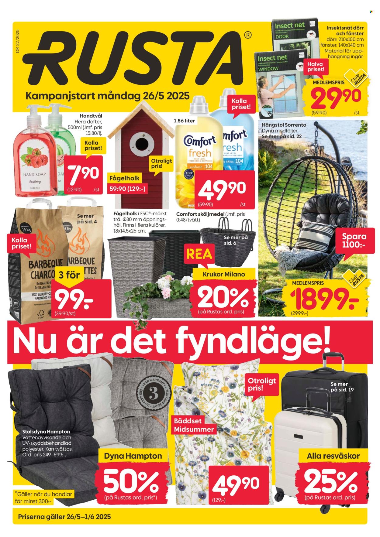 Rusta reklamblad - 26/5 2025 - 1/6 2025. Sida 1