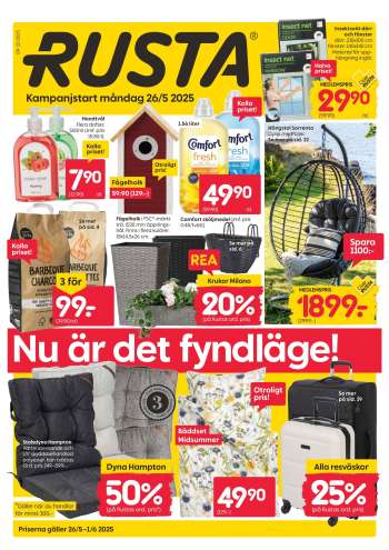 Rusta reklamblad - 26/5 2025 - 1/6 2025.