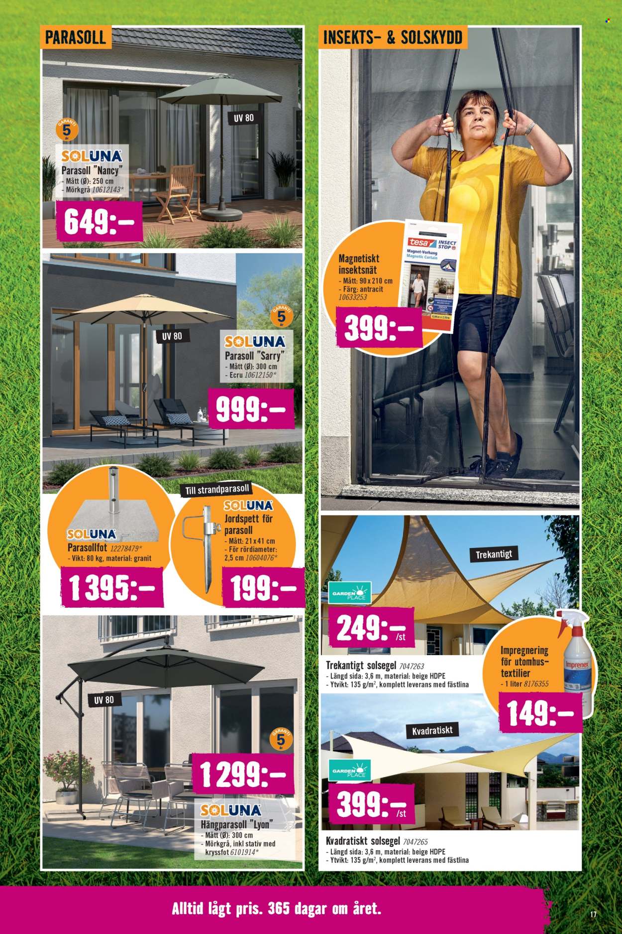 Hornbach reklamblad - 26/5 2025 - 22/6 2025. Sida 17