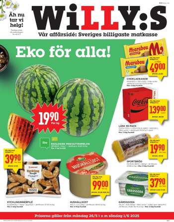 Willys reklamblad - 26/5 2025 - 1/6 2025.