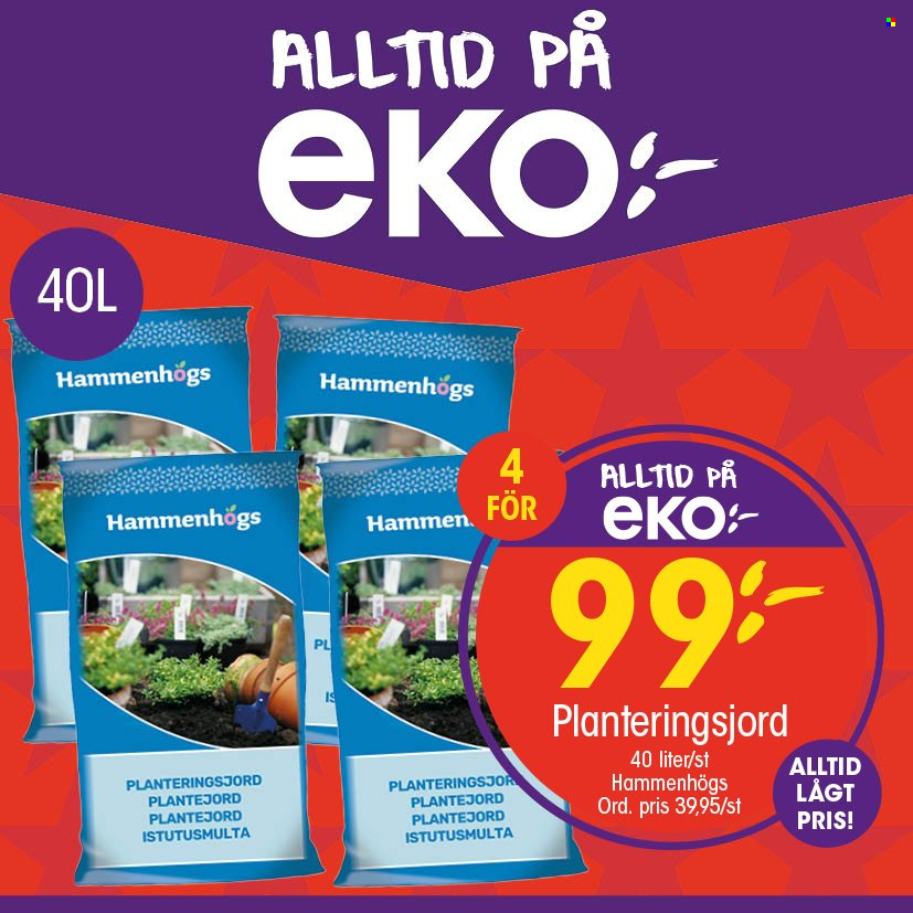 EKO reklamblad. Sida 1