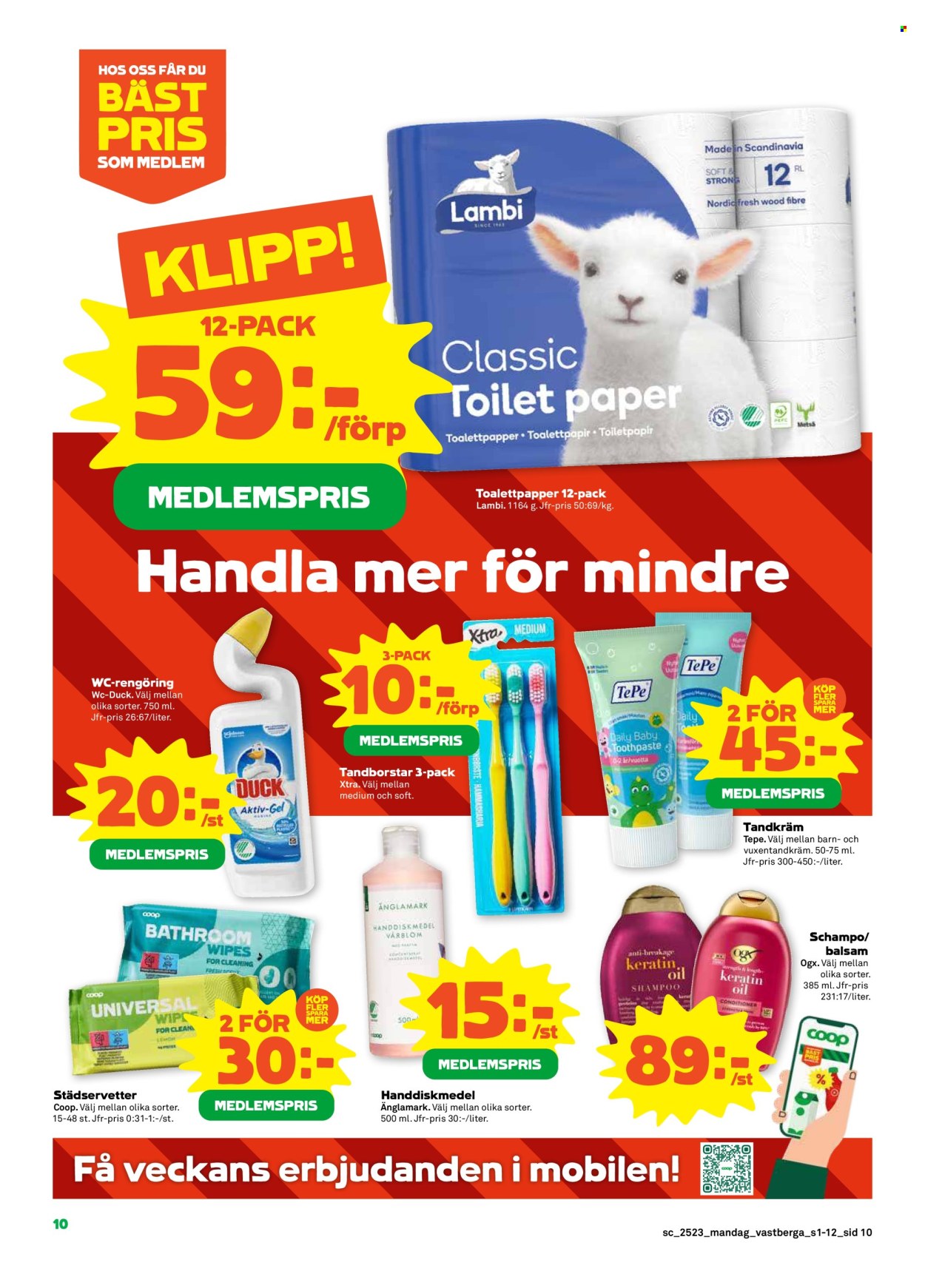 Stora Coop reklamblad - 2/6 2025 - 8/6 2025. Sida 10