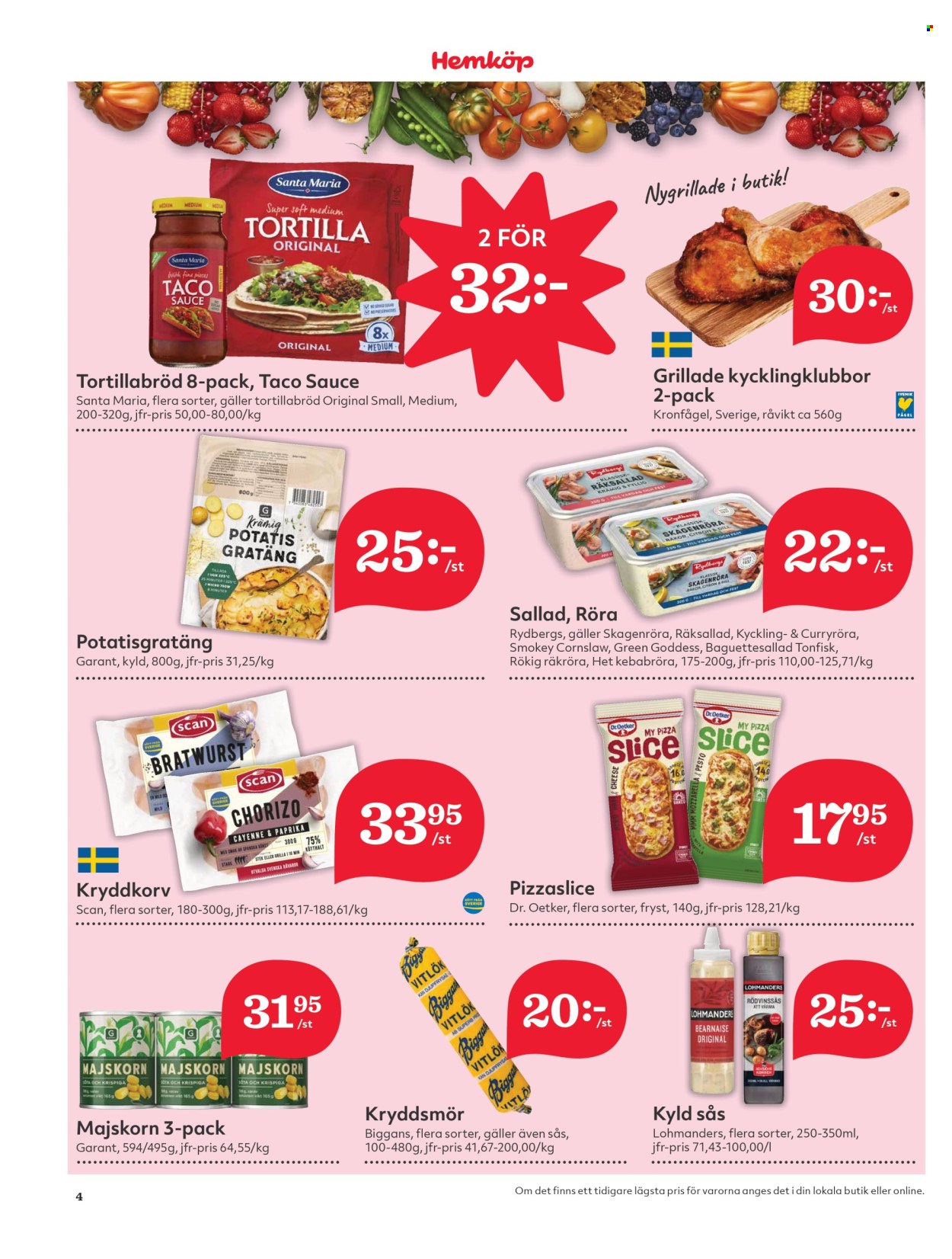 Hemköp reklamblad - 2/6 2025 - 8/6 2025. Sida 4