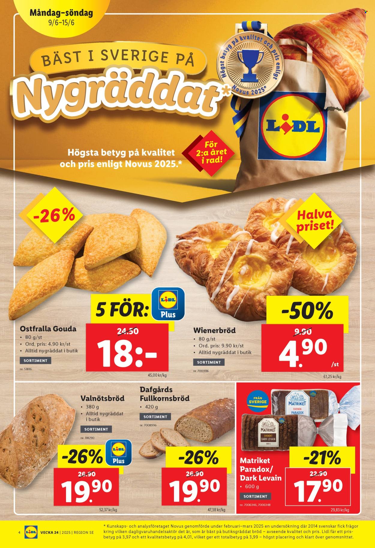 Lidl reklamblad - 9/6 2025 - 15/6 2025. Sida 4