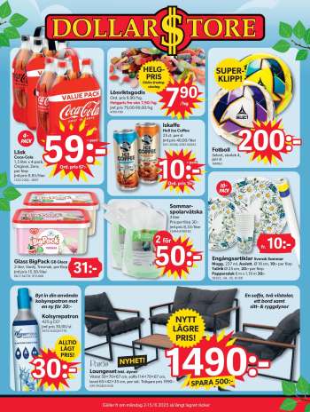 DollarStore reklamblad - 2/6 2025 - 15/6 2025.