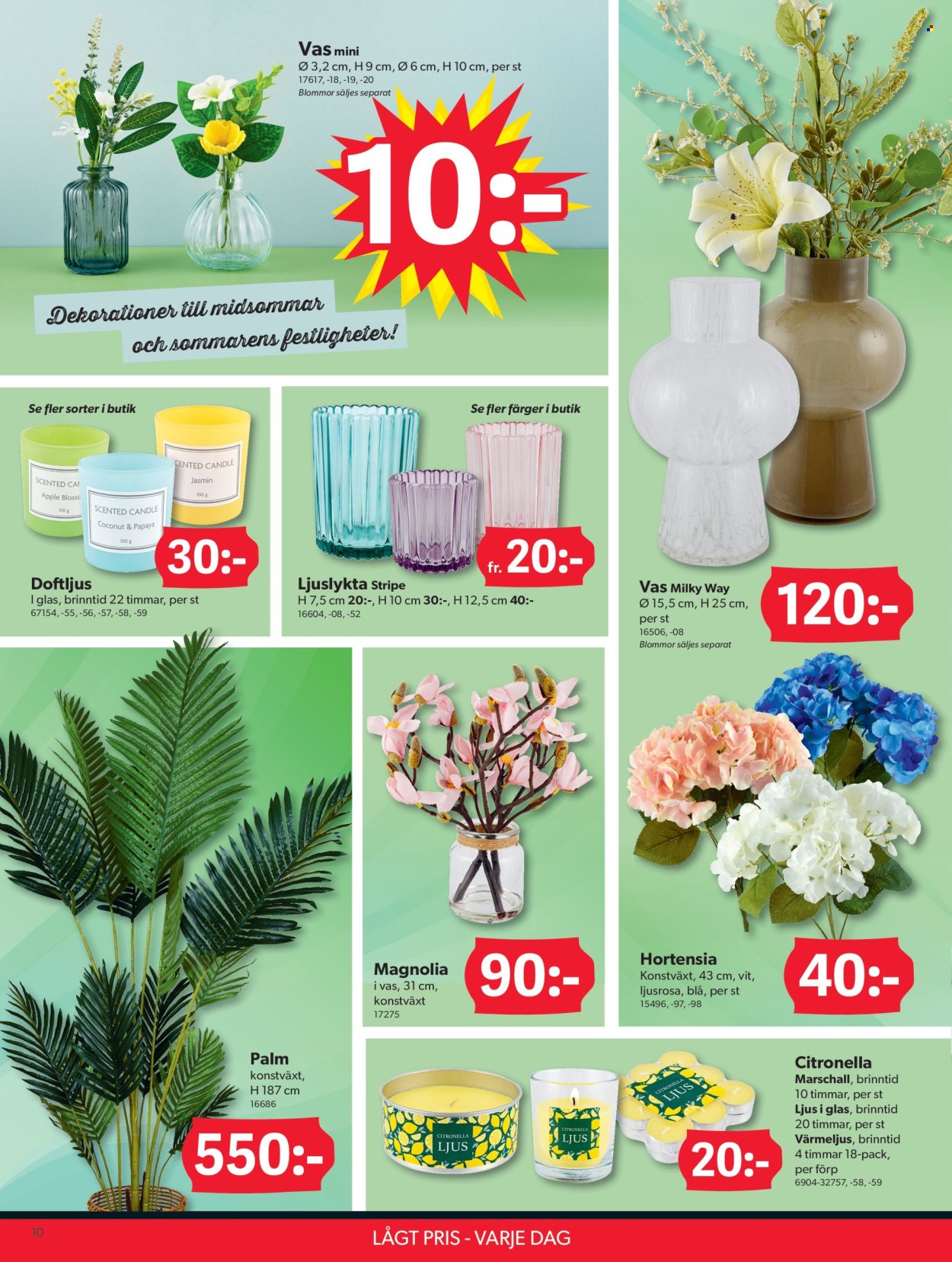 DollarStore reklamblad - 2/6 2025 - 15/6 2025. Sida 10