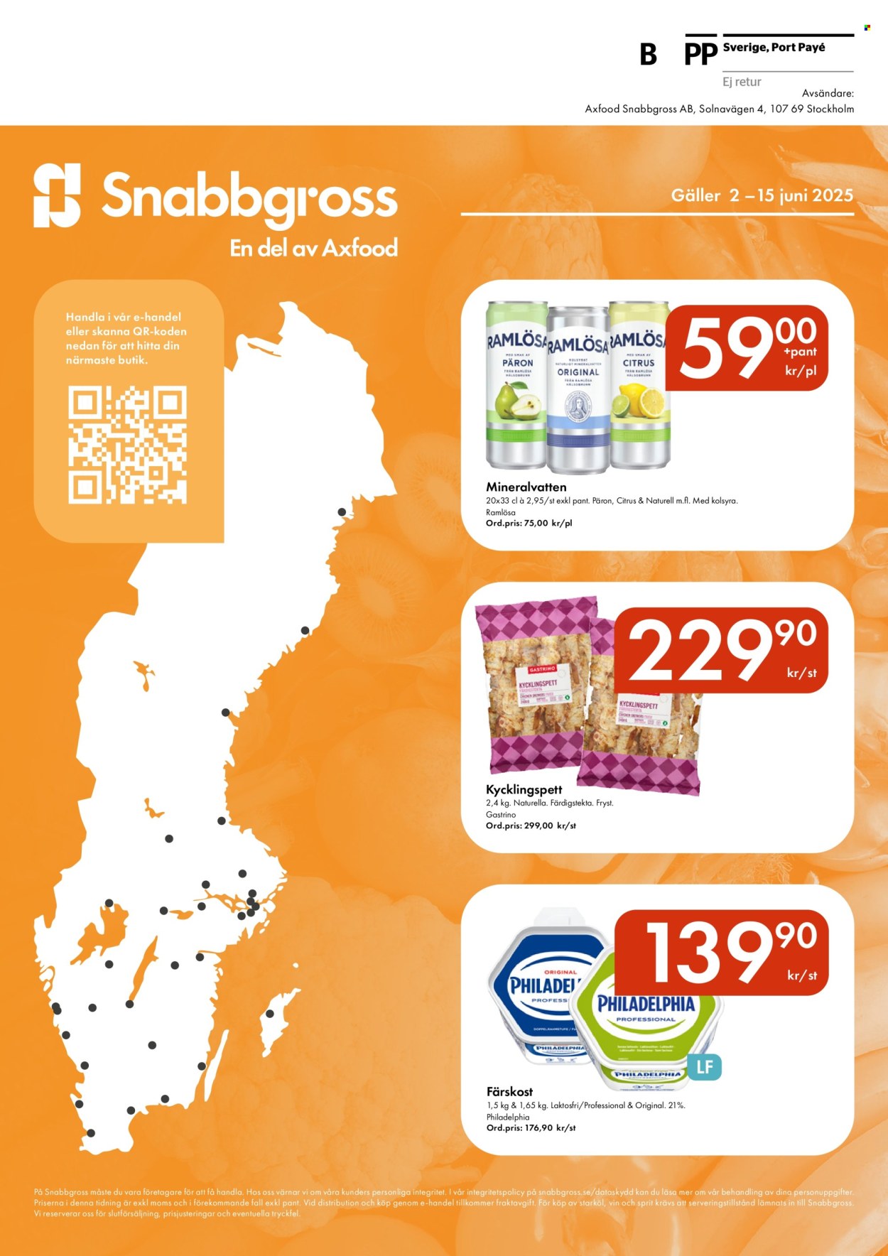 Snabbgross reklamblad - 2/6 2025 - 15/6 2025. Sida 16