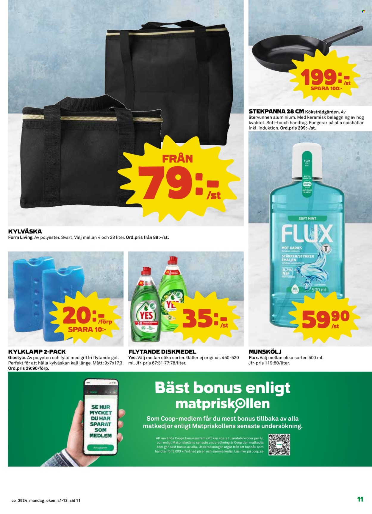 Coop reklamblad - 9/6 2025 - 15/6 2025. Sida 11
