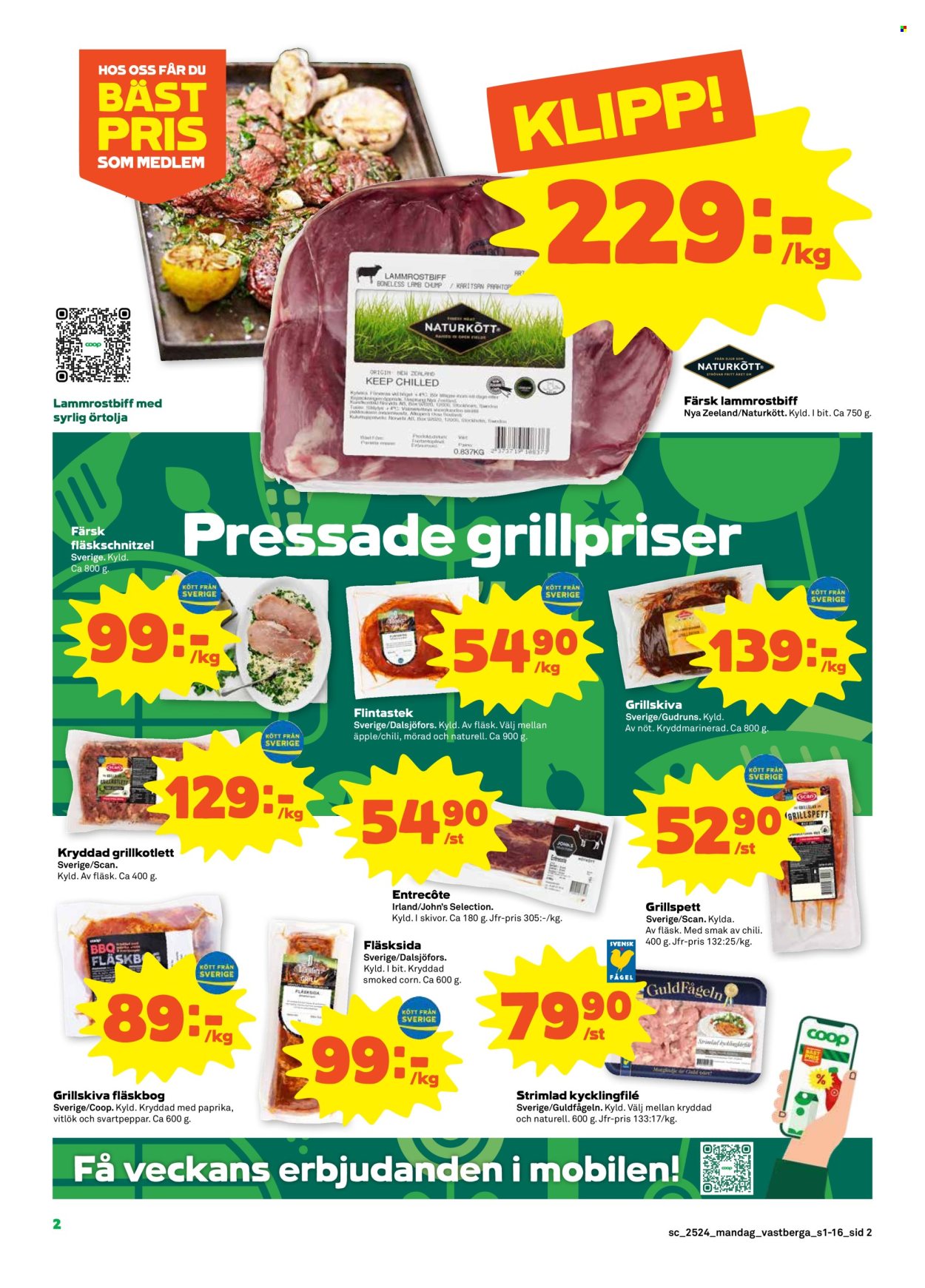 Stora Coop reklamblad - 9/6 2025 - 15/6 2025. Sida 2