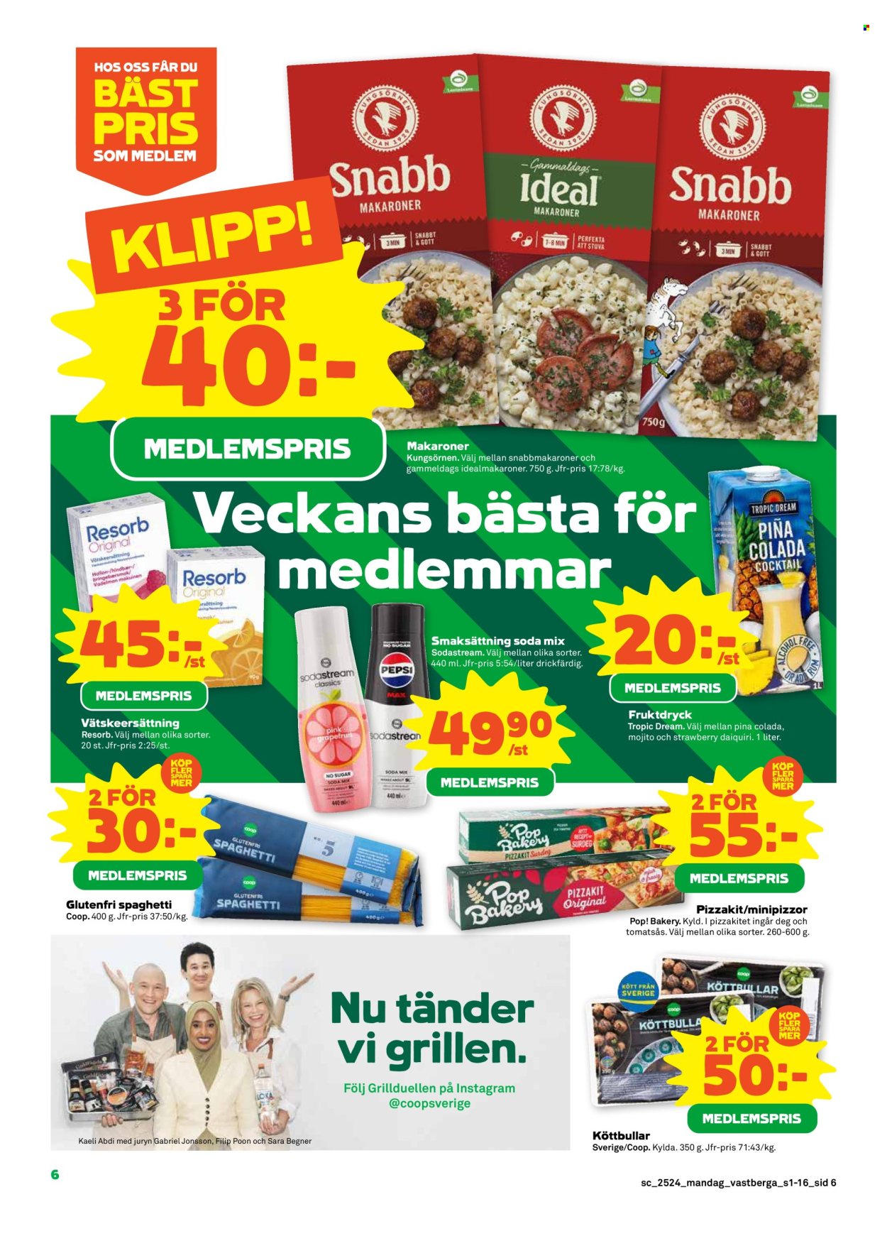 Stora Coop reklamblad - 9/6 2025 - 15/6 2025. Sida 6