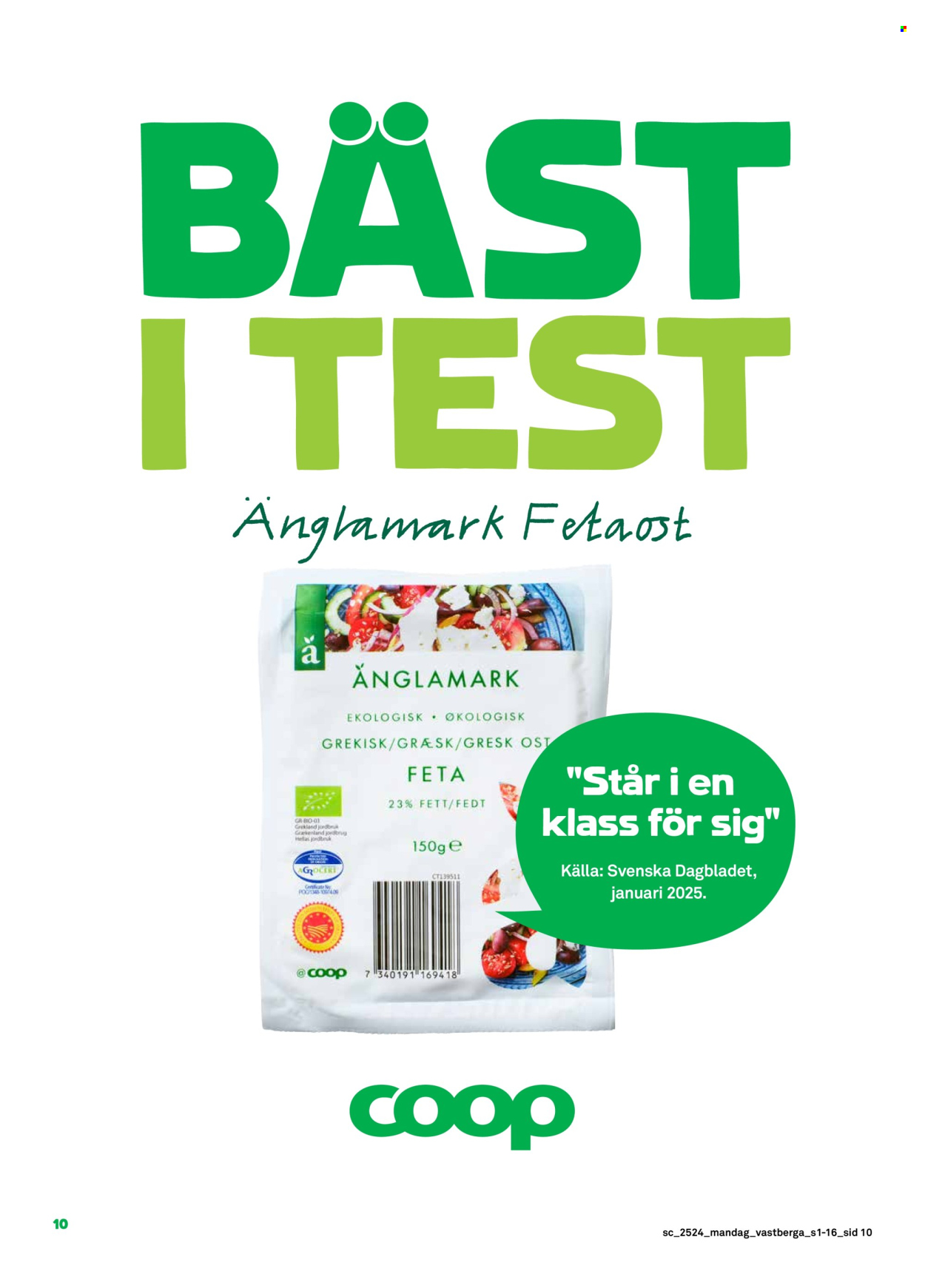 Stora Coop reklamblad - 9/6 2025 - 15/6 2025. Sida 10