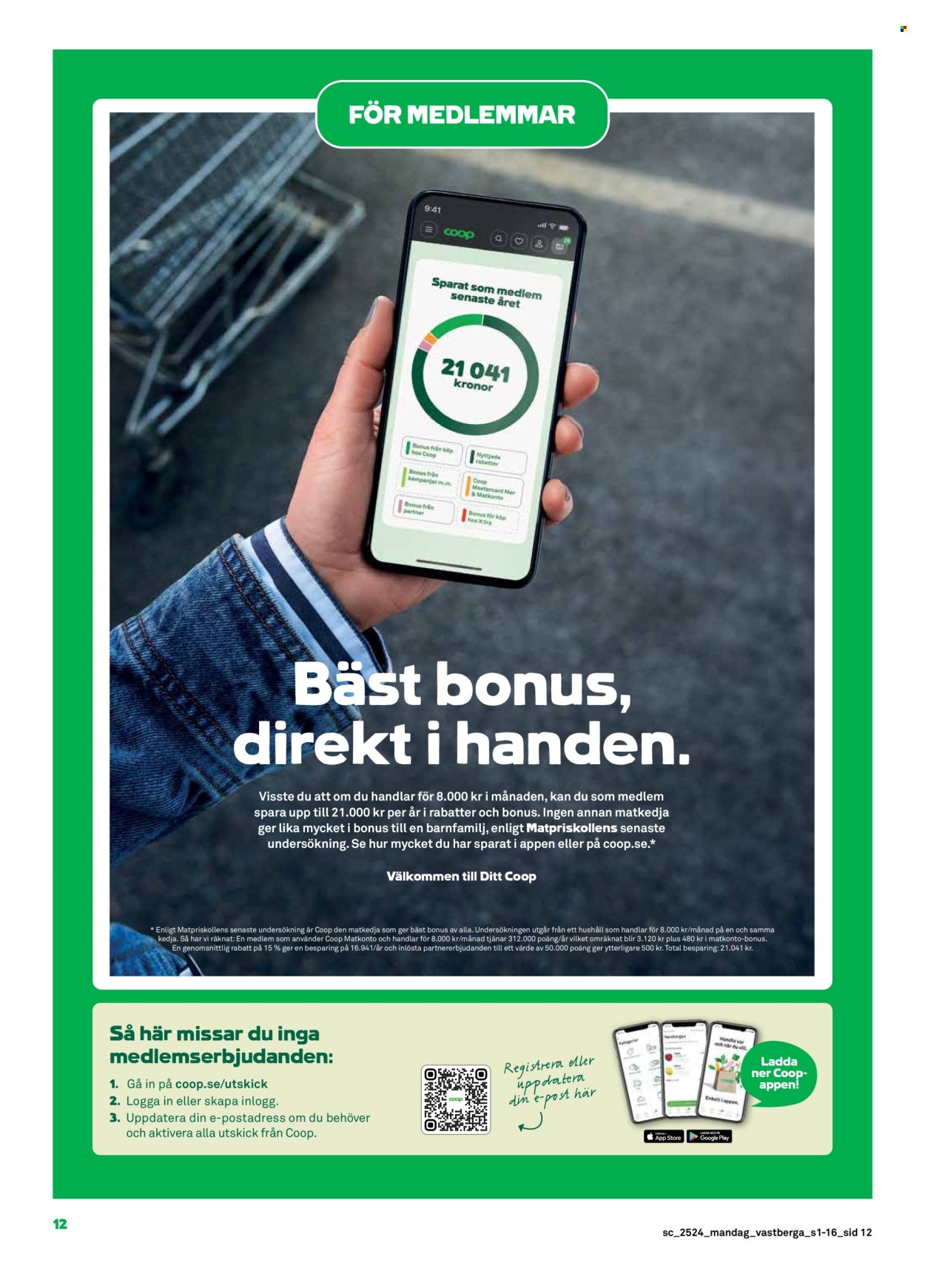 Stora Coop reklamblad - 9/6 2025 - 15/6 2025. Sida 12