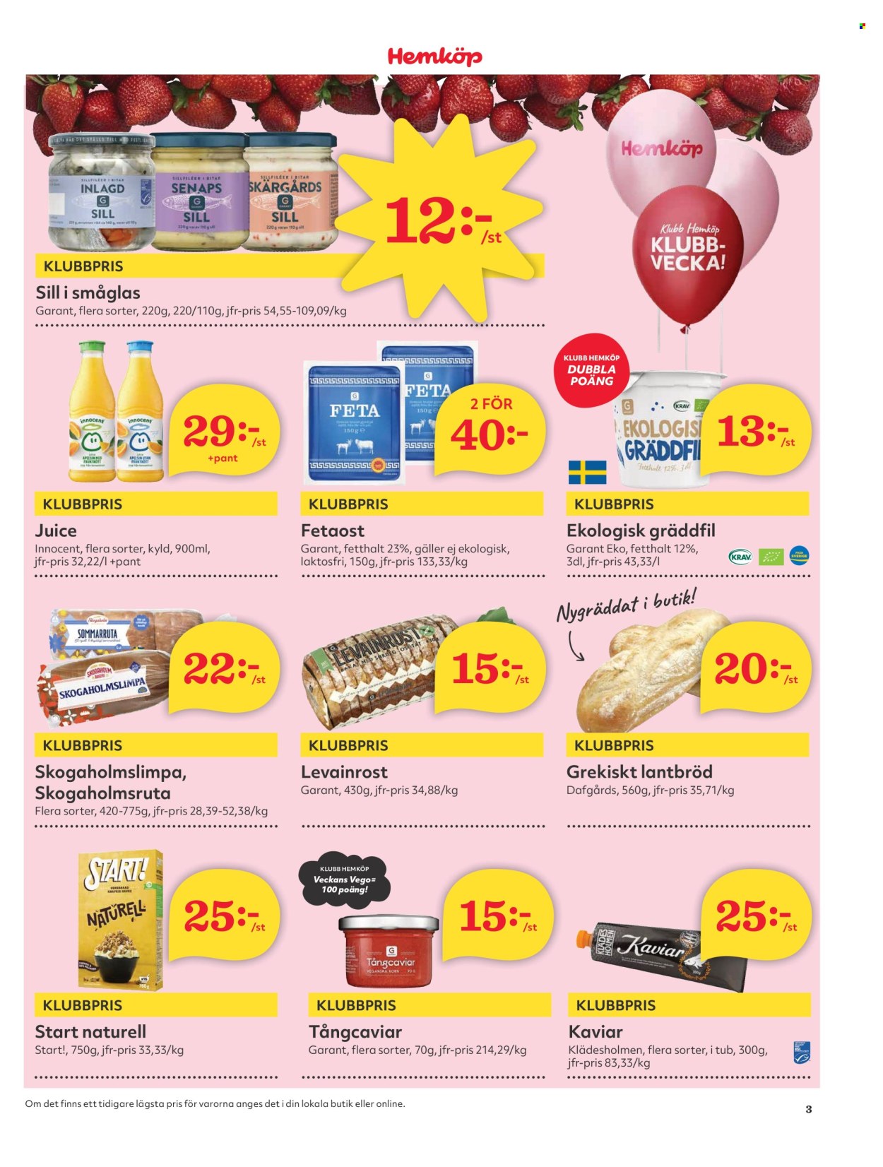 Hemköp reklamblad - 9/6 2025 - 15/6 2025. Sida 3