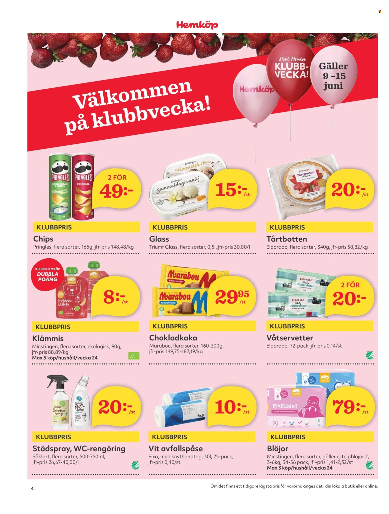 Hemköp reklamblad - 9/6 2025 - 15/6 2025. Sida 4