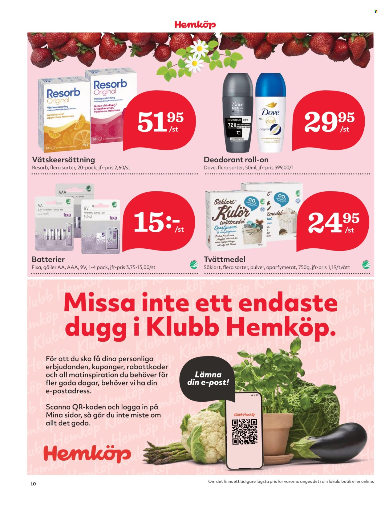 Hemköp reklamblad - 9/6 2025 - 15/6 2025. Sida 10