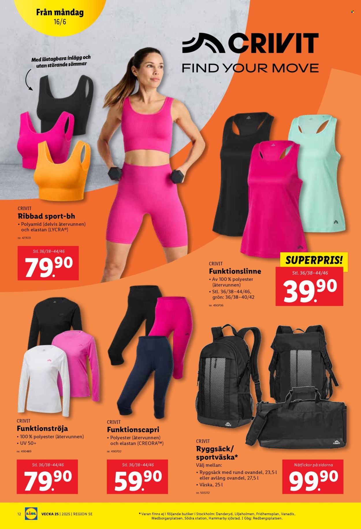 Lidl reklamblad - 16/6 2025 - 22/6 2025. Sida 12
