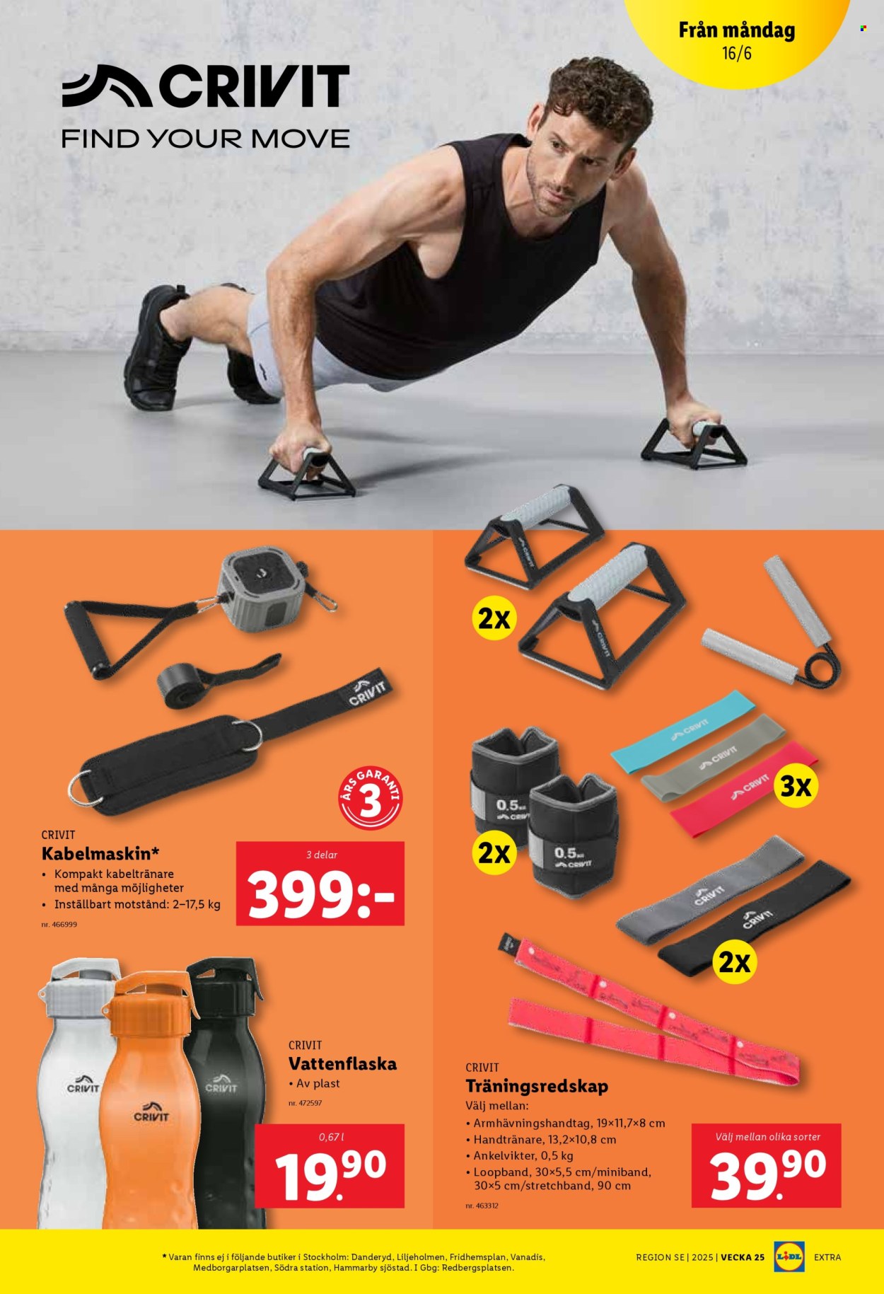Lidl reklamblad - 16/6 2025 - 22/6 2025. Sida 15