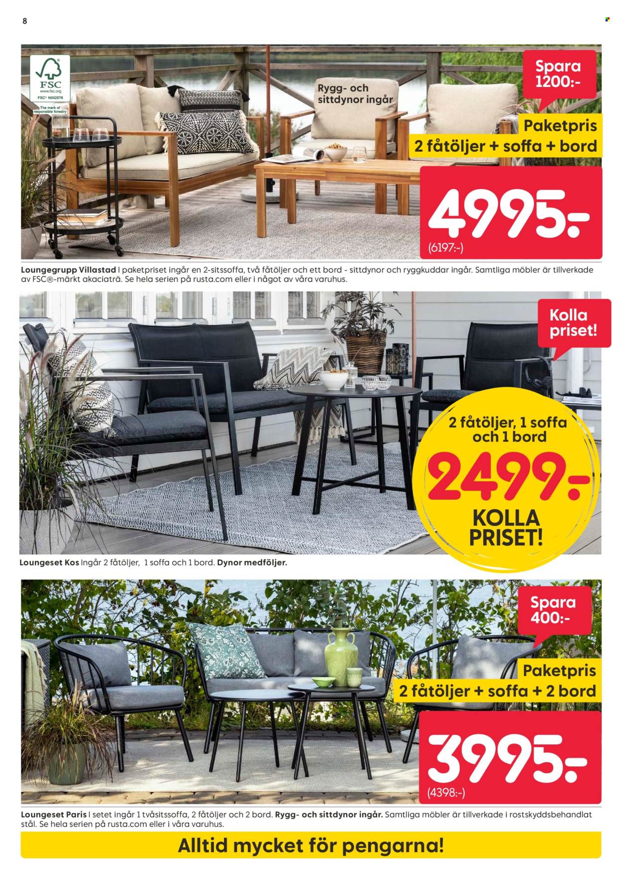 Rusta reklamblad - 9/6 2025 - 15/6 2025. Sida 8