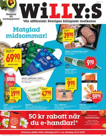 Willys reklamblad - 9/6 2025 - 15/6 2025.