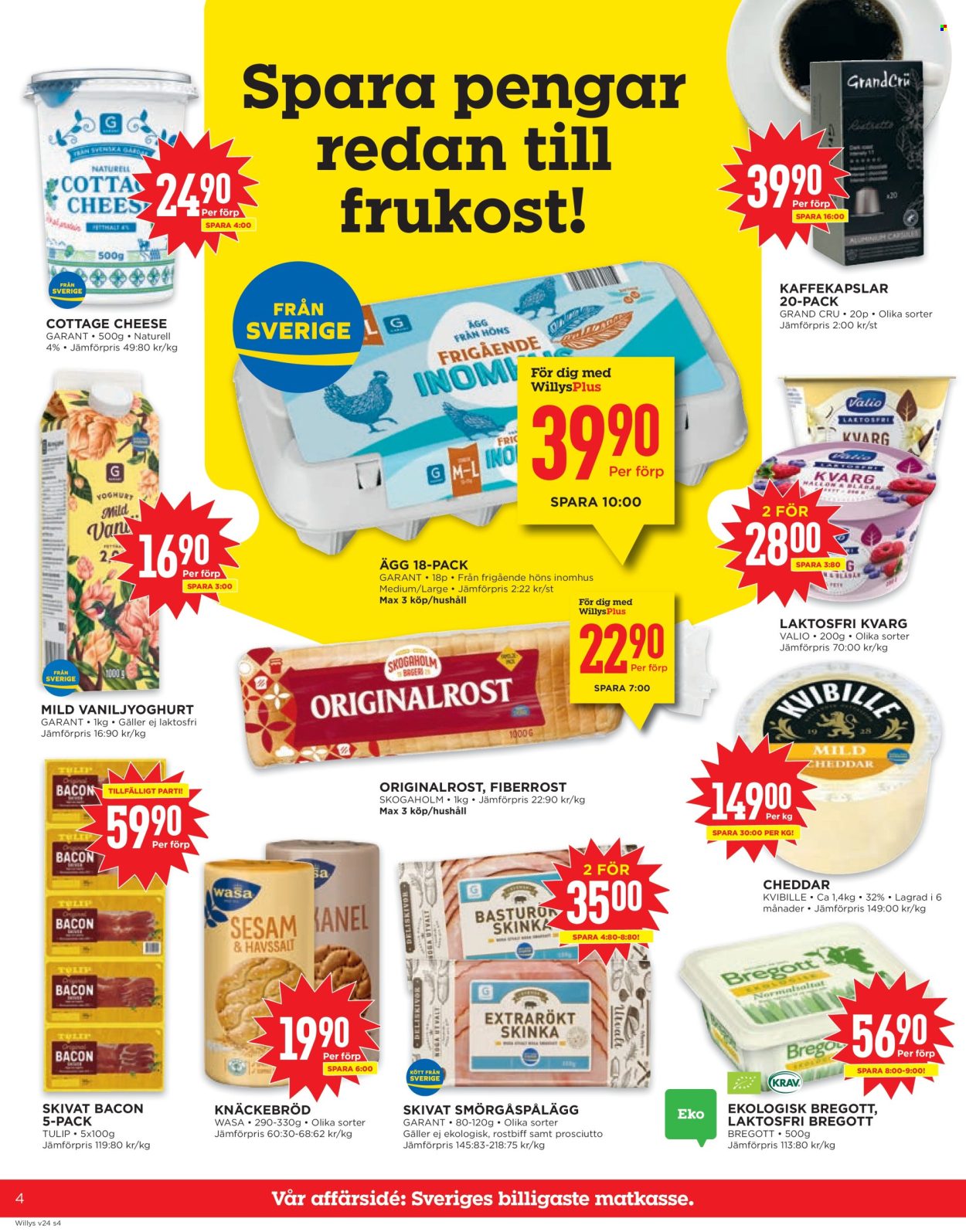 Willys reklamblad - 9/6 2025 - 15/6 2025. Sida 4