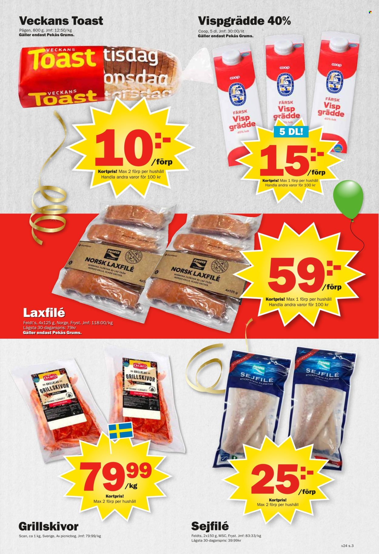 Pekås reklamblad - 12/6 2025 - 15/6 2025. Sida 3