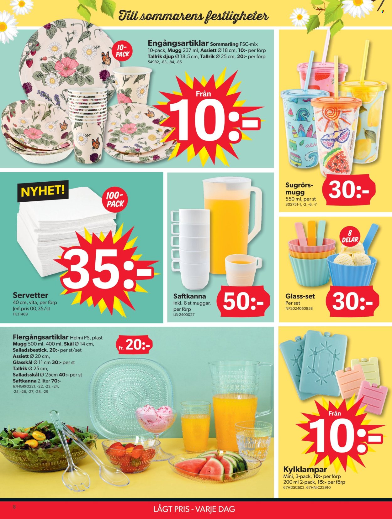 DollarStore reklamblad - 16/6 2025 - 29/6 2025. Sida 8