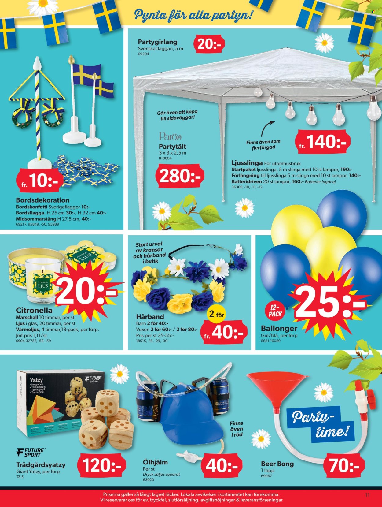 DollarStore reklamblad - 16/6 2025 - 29/6 2025. Sida 11