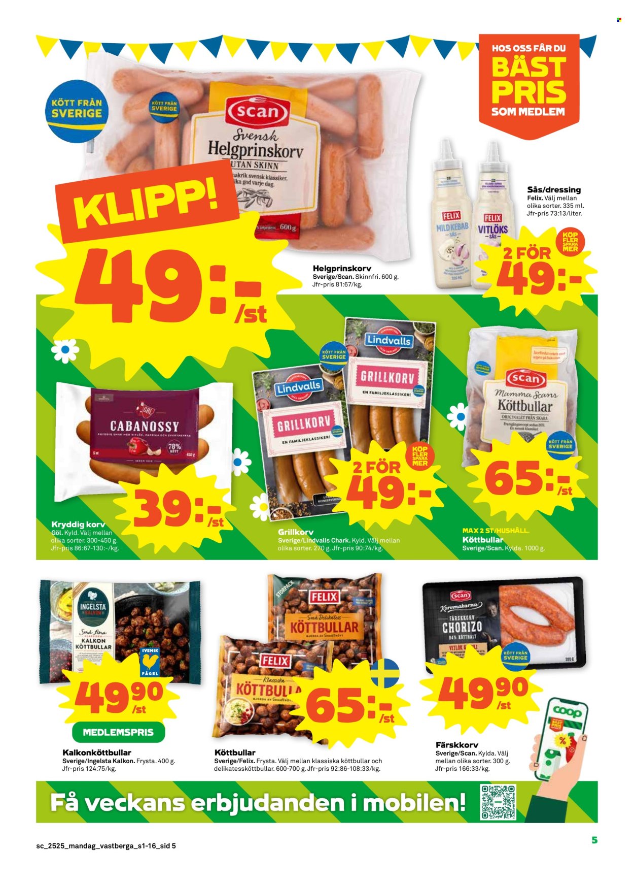 Stora Coop reklamblad - 16/6 2025 - 22/6 2025. Sida 5