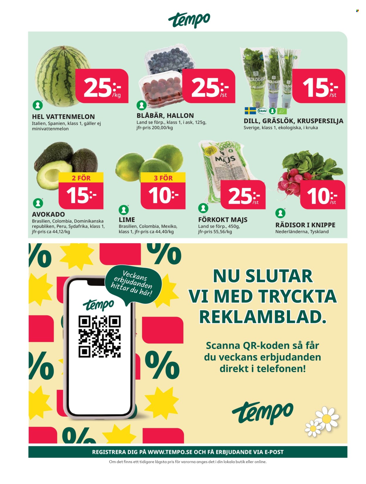 Tempo reklamblad - 16/6 2025 - 22/6 2025. Sida 4
