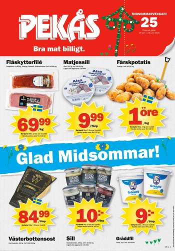 Pekås reklamblad - 16/6 2025 - 22/6 2025.
