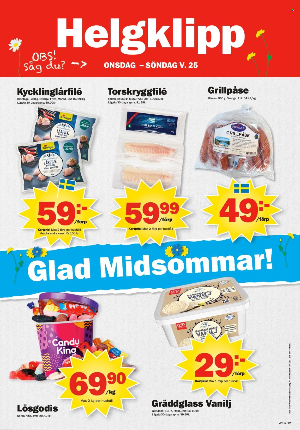 Pekås reklamblad - 16/6 2025 - 22/6 2025. Sida 12