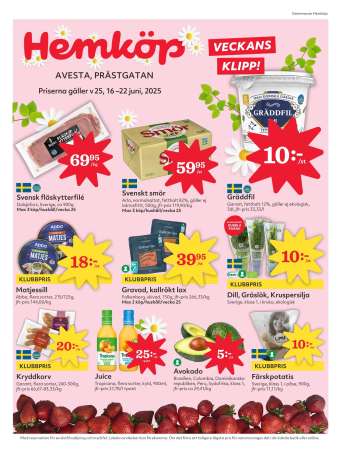 Hemköp reklamblad - 16/6 2025 - 22/6 2025.