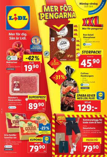 Lidl reklamblad - 23/6 2025 - 29/6 2025.
