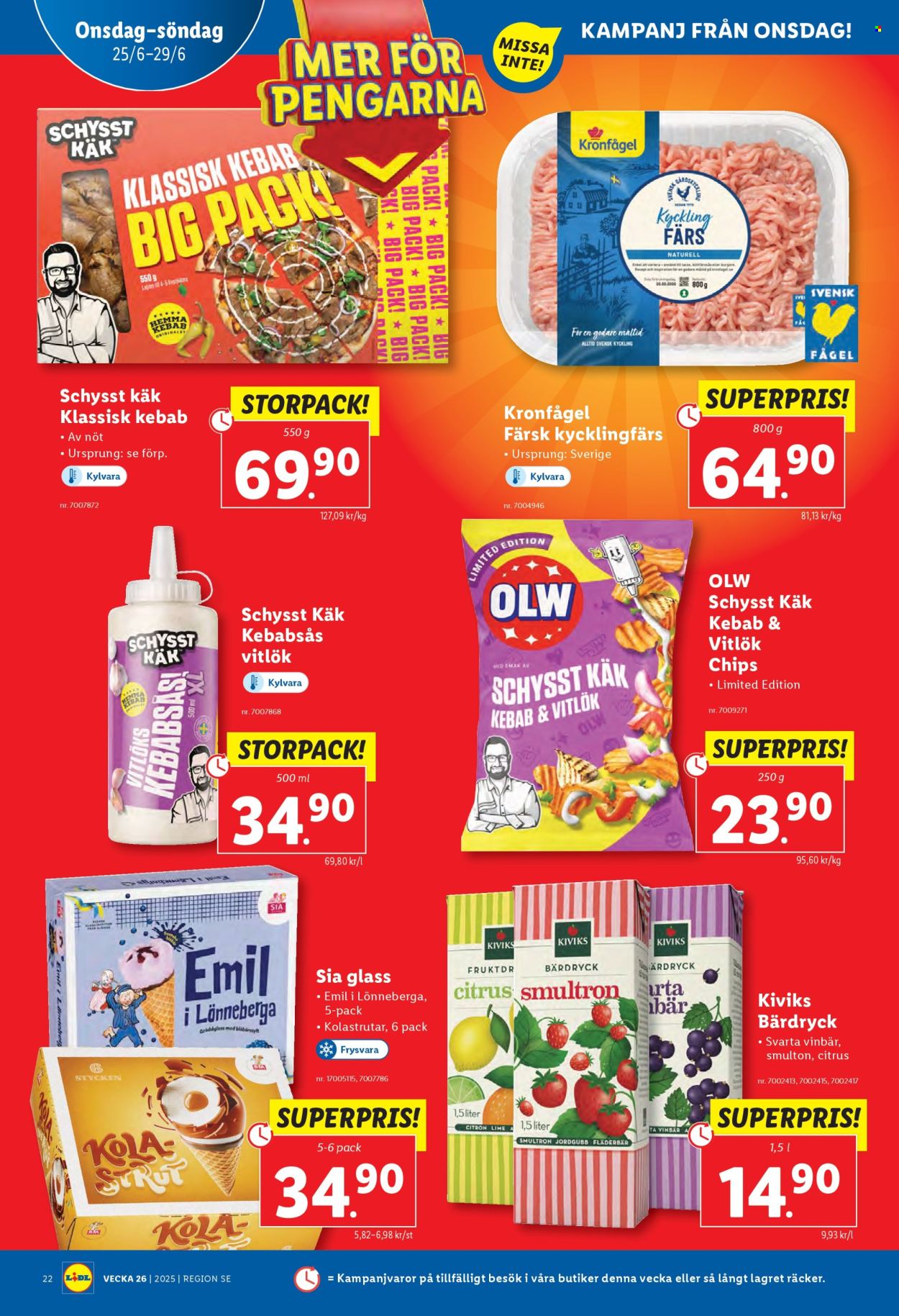 Lidl reklamblad - 23/6 2025 - 29/6 2025. Sida 25