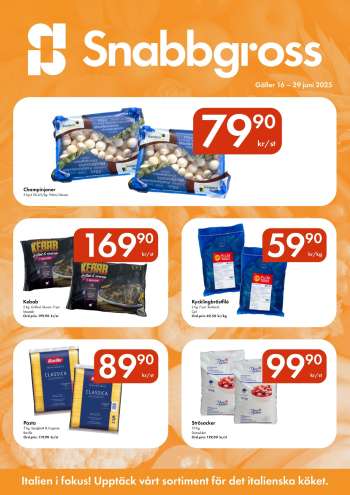 Snabbgross reklamblad - 16/6 2025 - 29/6 2025.
